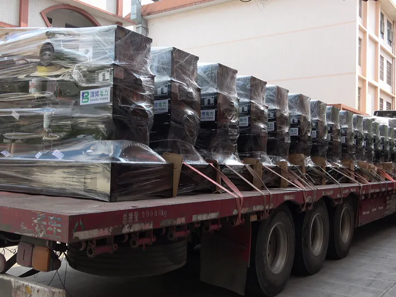 Generador diésel abierto de 90kW/200kW exportado a Arabia Saudita