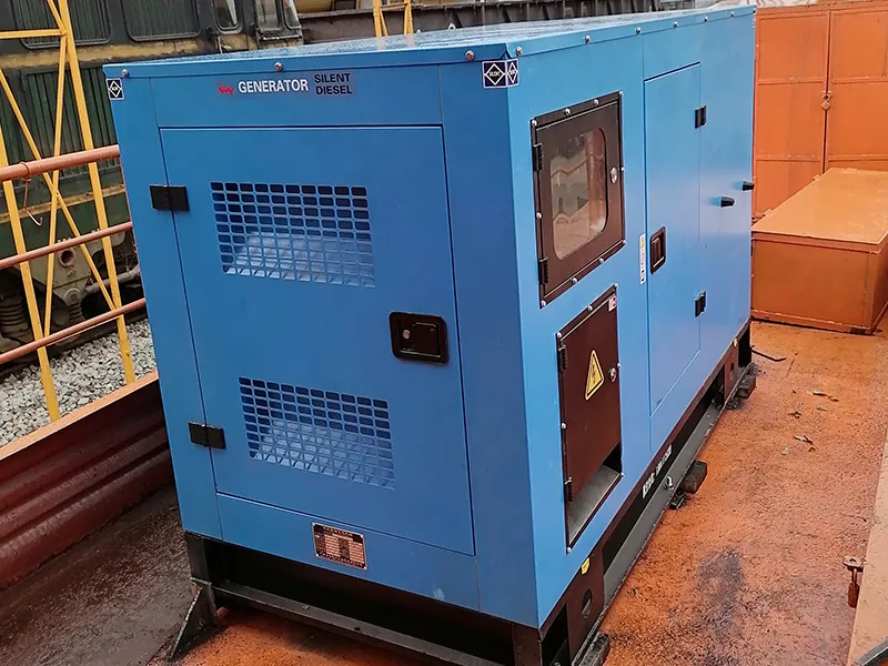 Generador diésel silencioso de 100kW exportado a Guyana
