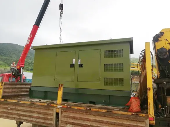 Generador silencioso diésel de 50kW/200kW exportado a Kenia