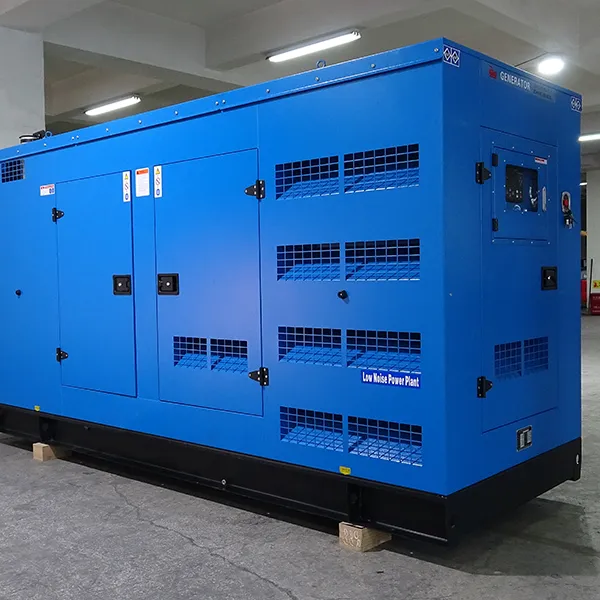 Generador diésel silencioso de 250kW exportado a África