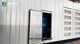 Grupo electrógeno diésel de 3000kW, con motor Yuchai