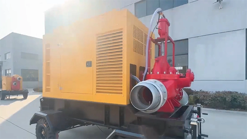 Bomba centrifuga de doble succión