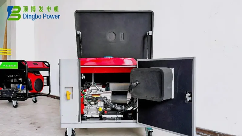 Generador silencioso gasolinero