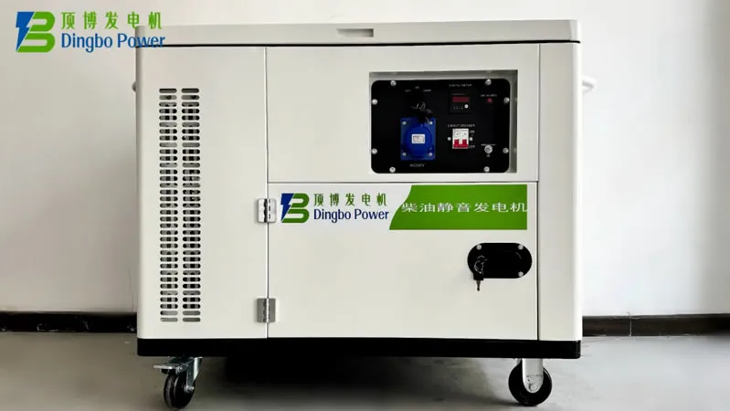 Generador diésel insonorizado