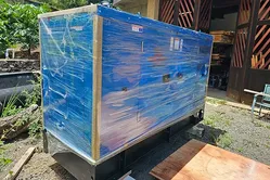 Grupos electrógenos diésel silenciosos de la serie de motor Perkins de 90kW exportados a Estados Unidos