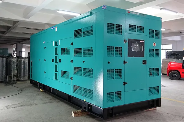 Grupos electrógenos diésel silencioso de la serie de motor Perkins de 60kW exportados a África
