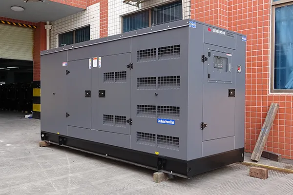 Grupos electrógenos diésel silencioso de la serie de motor Volvo de 350kW exportados a Turquía