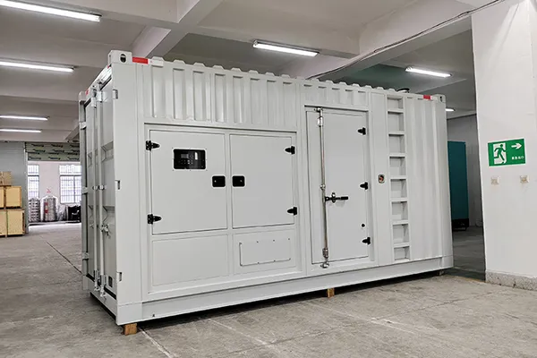 Grupos electrógenos diésel silenciosos de la serie de motor Yuchai en contenedor de 500kW exportados a Irak