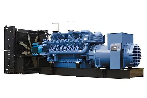 Grupo electrógeno diésel con motor MTU, DB-1800GF