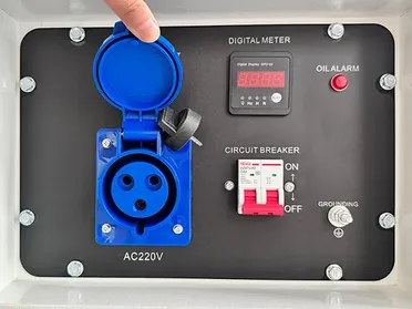 Generador diésel insonorizado (monofásico)