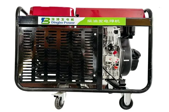 Generador de soldadura diésel 250A (01 cilindro) 