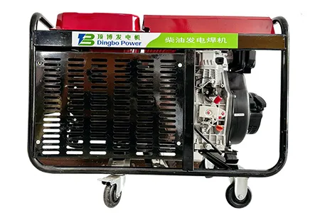 Generador de soldadura diésel 250A (01 cilindro)